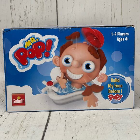 Mr Pop Childers Game by Goliath Build My Face Before I Pop NEW - Picture 4 of 7